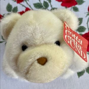 Vintage GUND 10” Plush SNUFFLES Teddy Bear 1980